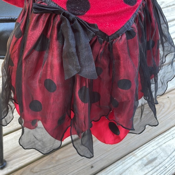 🐞 KIDS Ladybug Costume Dress and Headband Size 3T - Picture 13 of 13